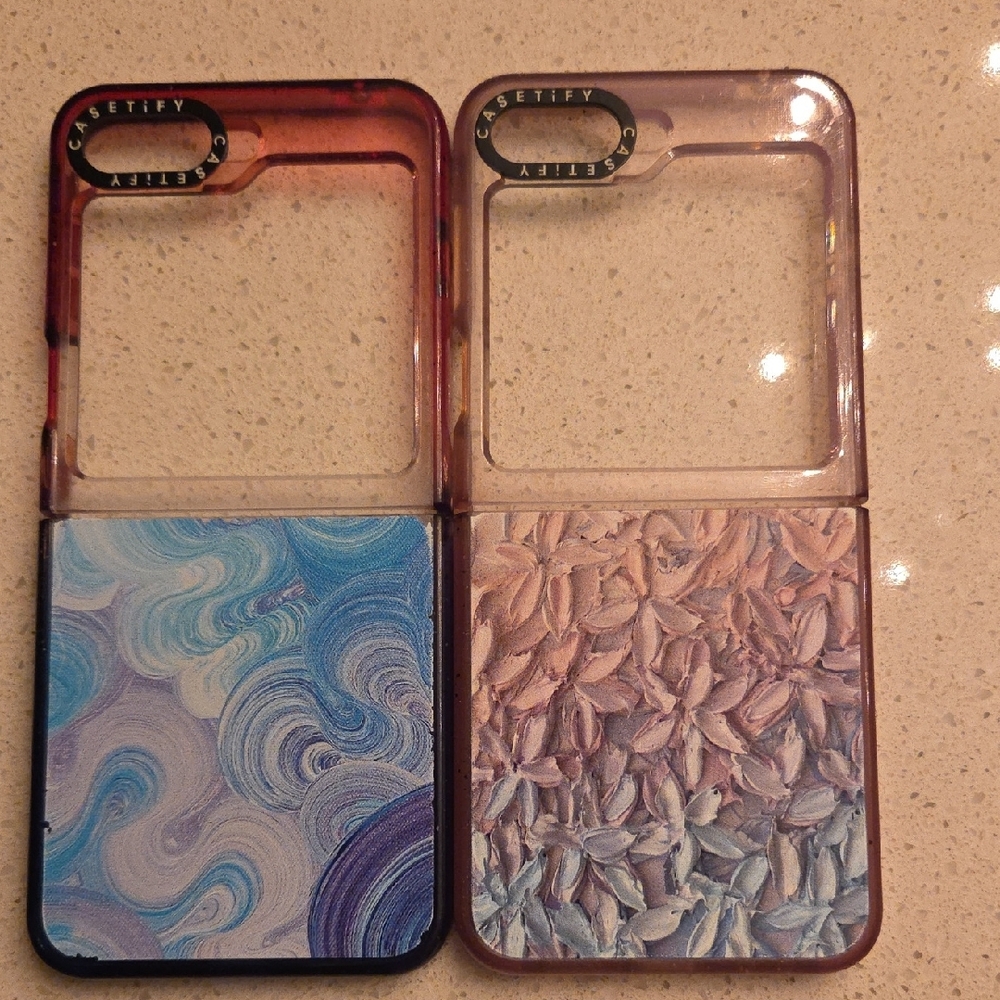 💯 Auth Casetify Samsung Zflip 5 Protective Phone Case * 2